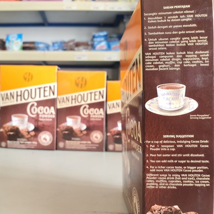 

SALE PROMO VAN HOUTEN COCOA POWDER 165GR / 80GR / 40GR READYY