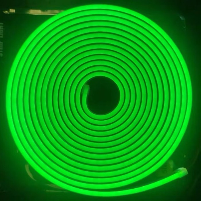 Lampu Neon Flexibel 5Meter Model Slim 12V/24V Bisa Potong