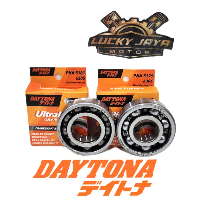 Bearing Laher Kruk As Crankshaft Rx king Rxk Rxking Daytona 6205 6304