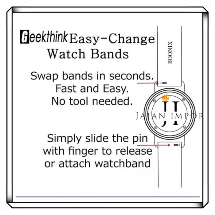 STRAP NATO KANVAS 26MM QUATIX TACTIX FENIX 3 5X 6X 7X D2 BRAVO CHARLIE