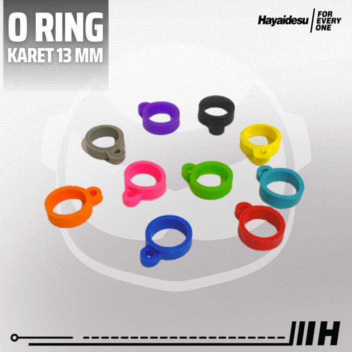 O Ring Karet Lanyard 13 mm