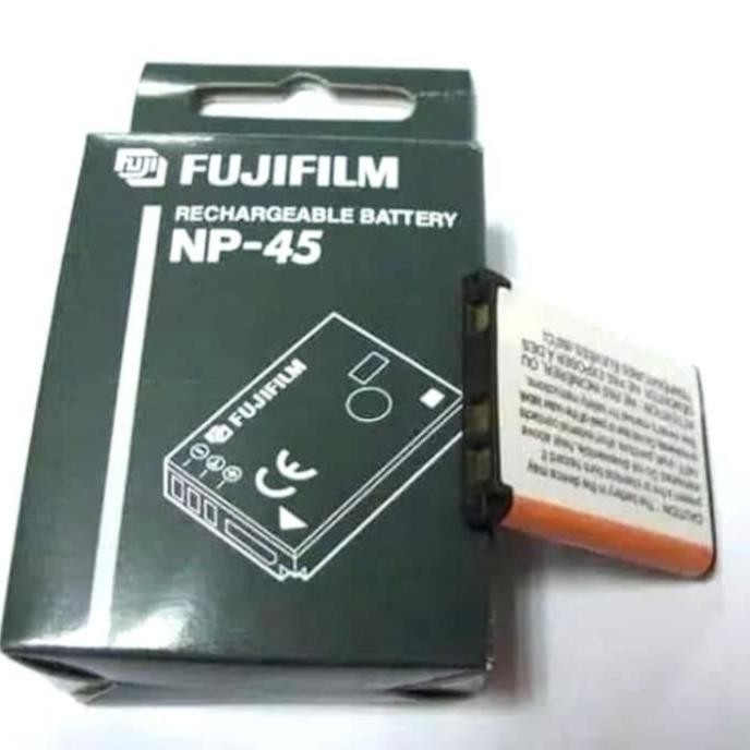 PAKET BATTERY CHARGER FOR FUJIFILM BATRE FUJI NP-45 45A BATERAI 45S NP45 NP45A NP45S
