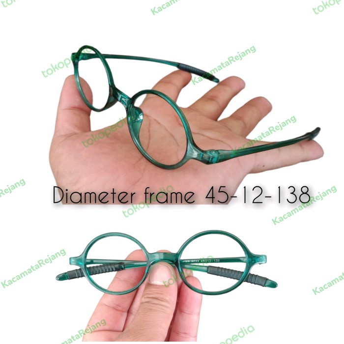 KACAMATA BULAT FRAME LENTUR KACAMATA BACA PRIA