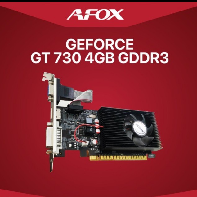 Ready Vga AFOX GT 730 4GB - AFOX Geforce GT 730 4GB