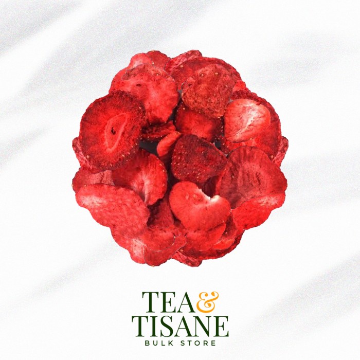 

Buah Stroberi Kering Utuh / Freeze Dried Strawberry Fruit