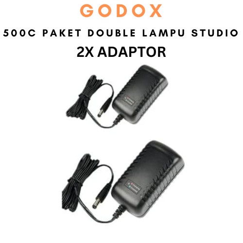 Godox 500 C,500C Paket Lampu Led Studio Lighting Twin Led Promo