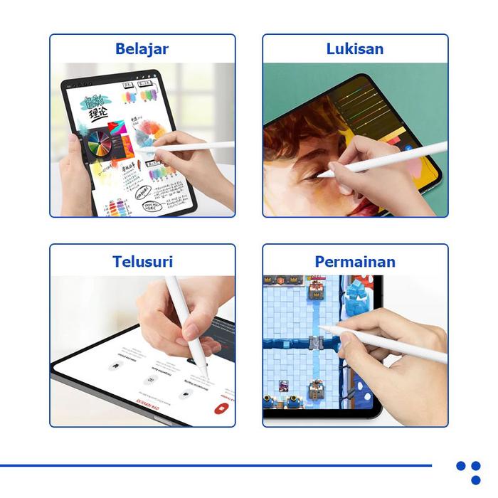 Stylus Pen Universal With Palm Rejection Active Stylus Pena Kapasitif Yang Dapat Digunakan Untuk