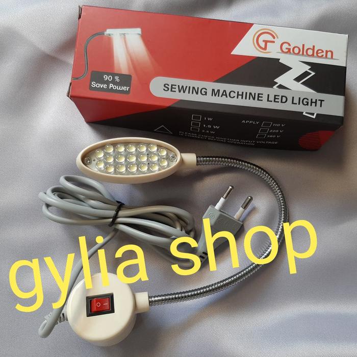 HOT SALE Lampu Jahit Mesin Kecil/ Lampu LED 20 titik dengan colokan