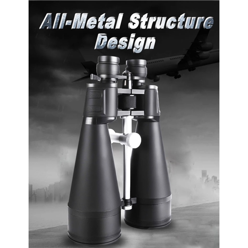 30-260X160 Powerful Binoculars Professional Long Range HD Large Diameter Telescope BAK4-Prism