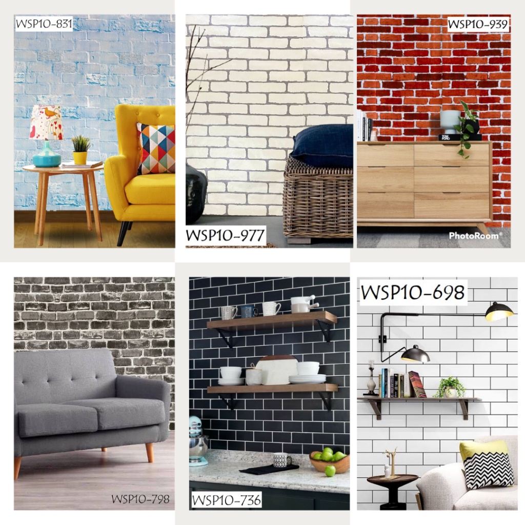 Wallpaper Dinding Tebal Aesthetic Sticker 3d Salur M3Z8 Kedap Suara Murah Jumbo Kamar Mewah Cream Co