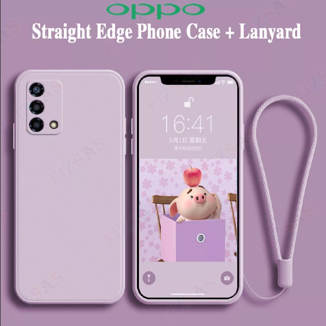 Case Oppo A95 - A74 4G Baby Skin FREE tali Premium Casing Soft TPU