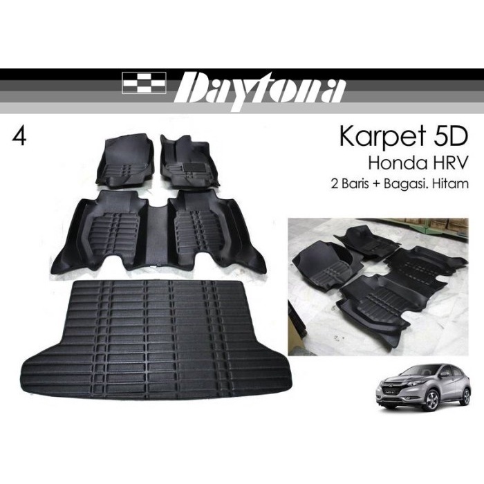 DAYTONA Karpet 5D Honda HRV 2014- FULL SET