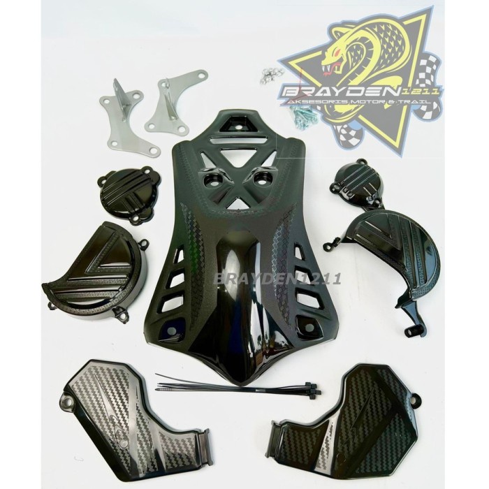 Tutup mesin klx 150 / cover mesin klx 150 bf / tutup mesin dtracker