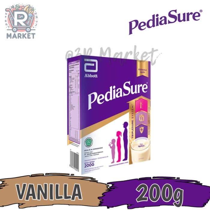 

Pediasure Triplesure Rasa Vanilla 200g Kemasan Box