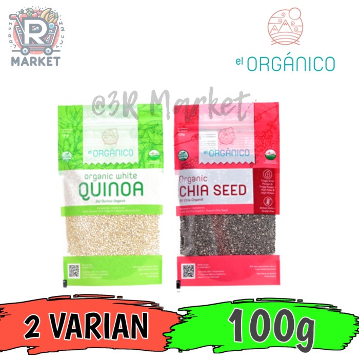 

Organico Organic Chia Seed & Organic White Quinoa