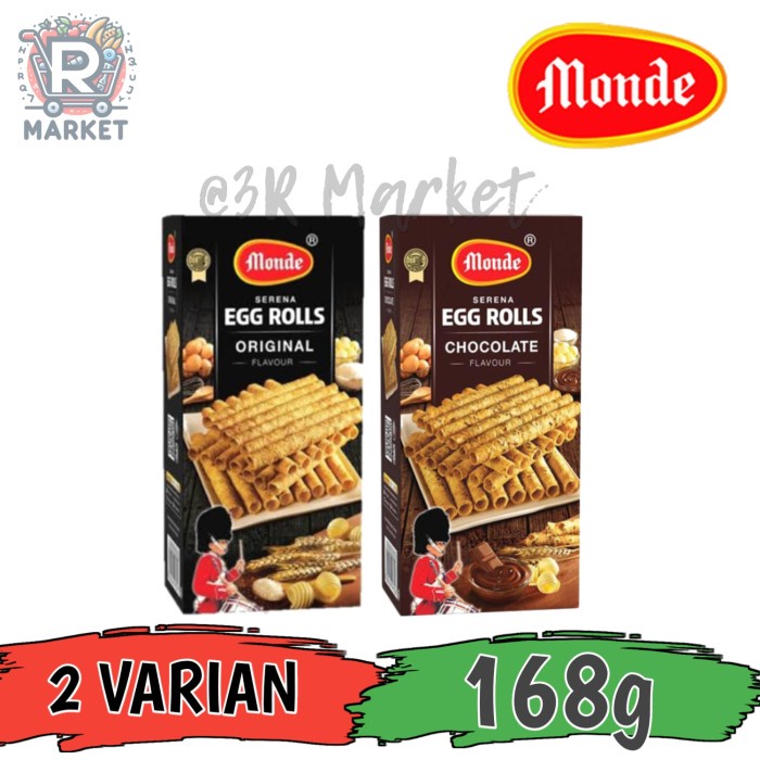 

Monde Serena Egg Rolls Original & Chocolate Flavour
