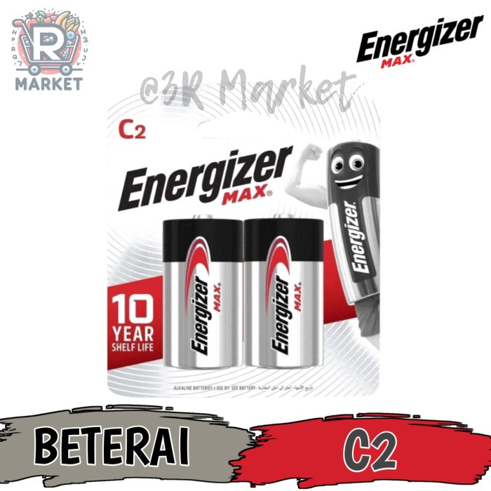 

Energizer Max C2 Baterai Energizer