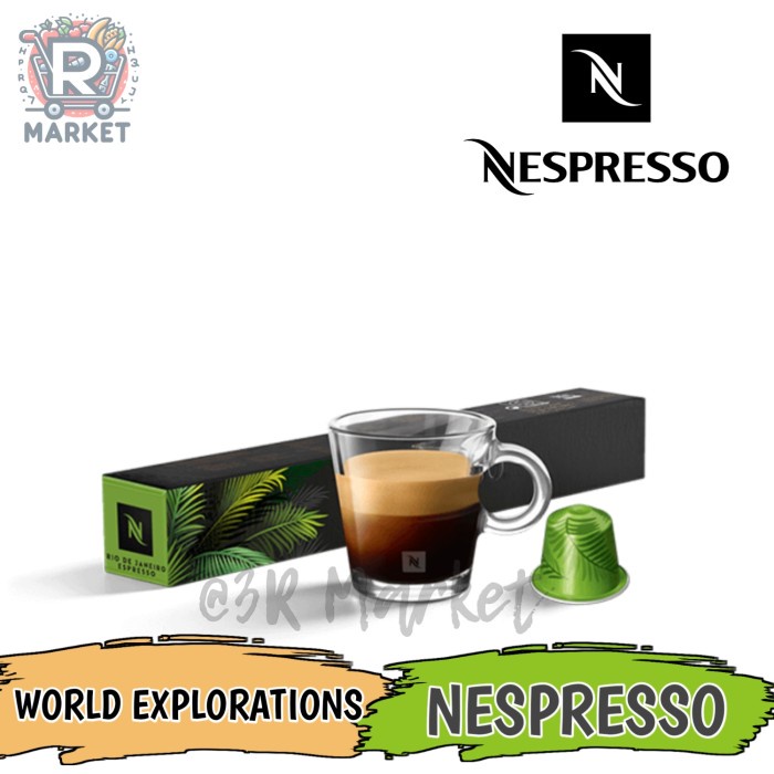 

Nespresso World Exploration Rio De Janeiro Coffee Capsule / Kapsul Kopi
