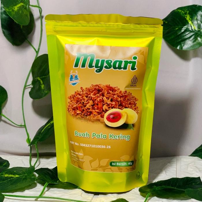 

TERBARU Buah Pala Kering Mysari Teh Pala Oleh-oleh khas Bogor ori 100% Bogor Pisan BS686