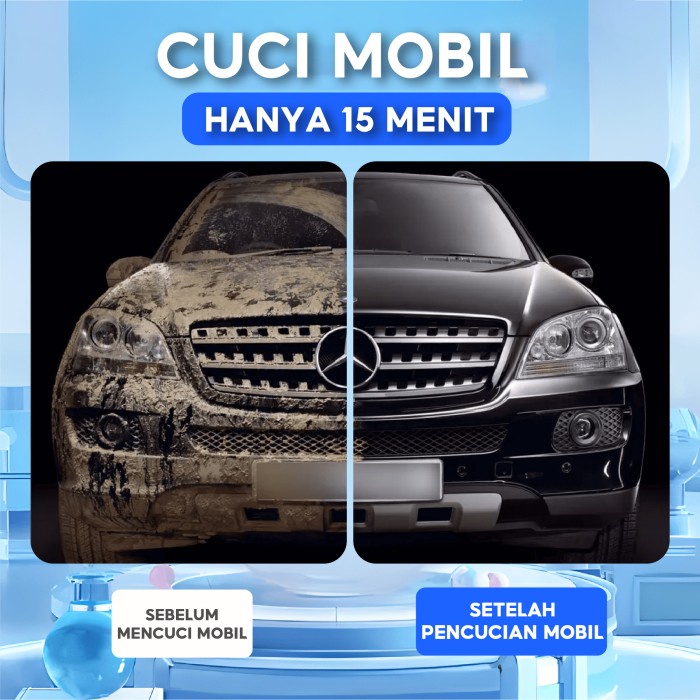 Ecosen Jet Cleaner Mesin Cuci Motor Portable Jet Alat Cuci Motor Cuci Mobil Baterai Termurah