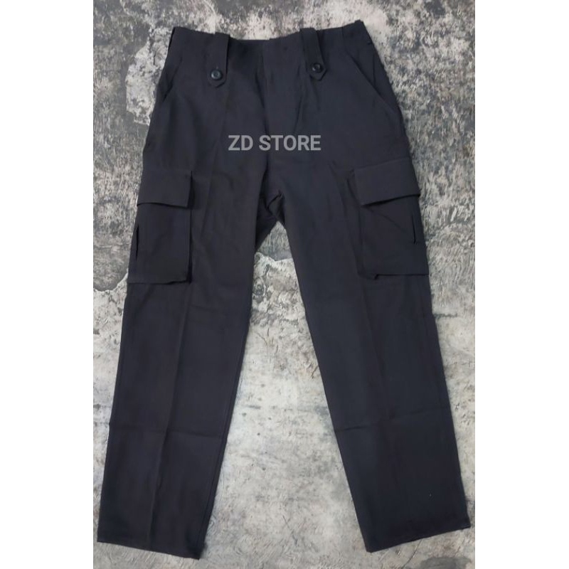 Celana PDL Coklat Jatah Polri Halus /Celana PDL Polisi/Celana Pendidikan Polri