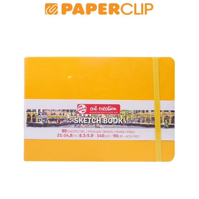 

TERBARU SKETCHBOOK TALENS ART CREATION 21X14.8 9314115M GOLDEN YELLOW