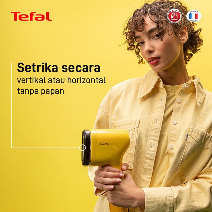 Tefal Handheld Steamer / Setrika Uap Pure Pop Garment Steamer