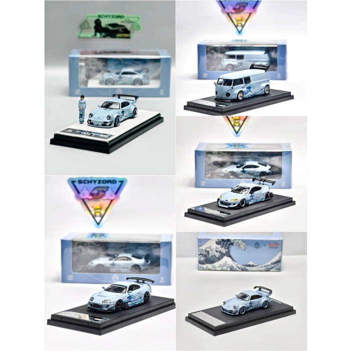 PROMO TIME MICRO PORSCHE TOYOTA VW RWB PANDEM ROCKET BUNNY KANAGAWA SURFING JAPAN SERIES LIMITED