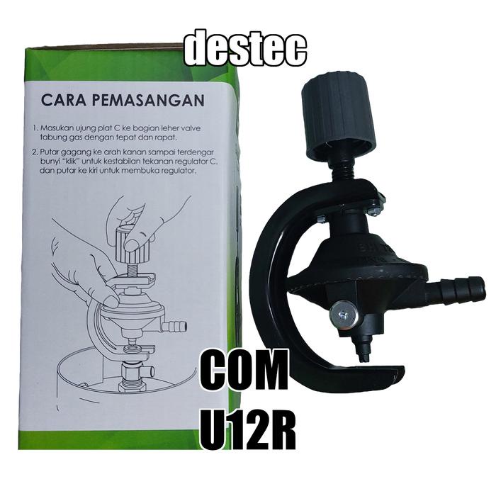[FREE BUBBLE] REGULATOR PERTA KOMPOR GAS LPG TEKANAN RENDAH ANTI BOCOR DAN AMAN BUAT PANCI DESTEC