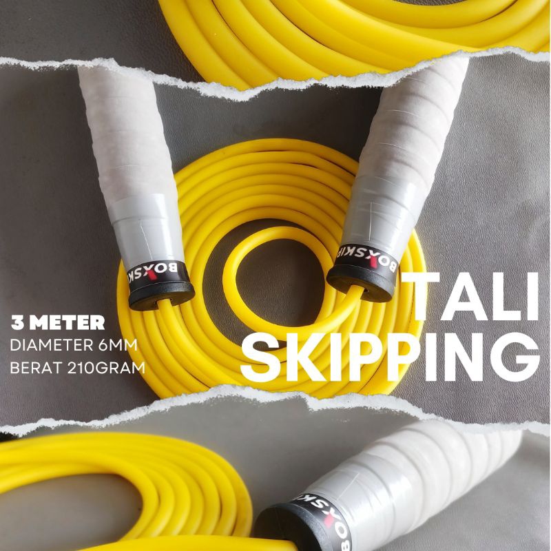 Tali skipping jump rope spesial double under tali dinamis premium tali skiping olahraga dewasa pvc