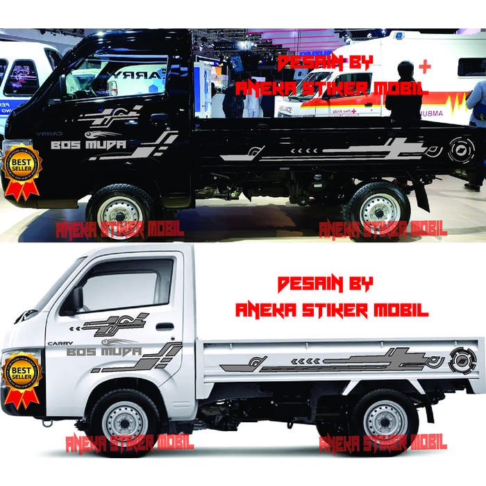 Velocity Vanguards Stiker Mobil Carry Stiker Mobil Pick Up Carry Stiker Body Carry Sticker Cutting