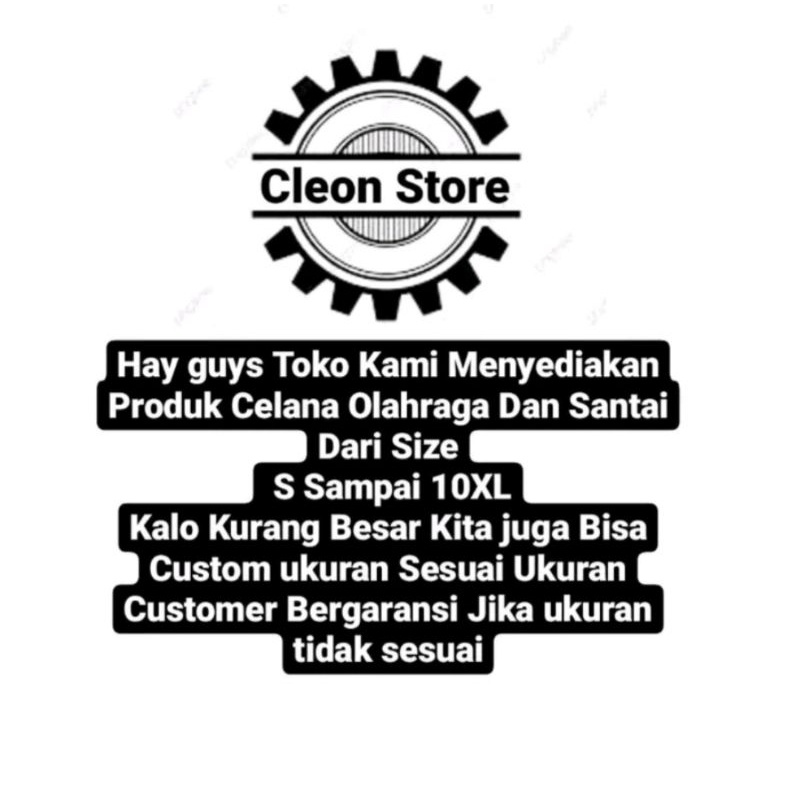 Celana 3/4 Toshiko Santai Olahraga Casual Pria dan Wanita