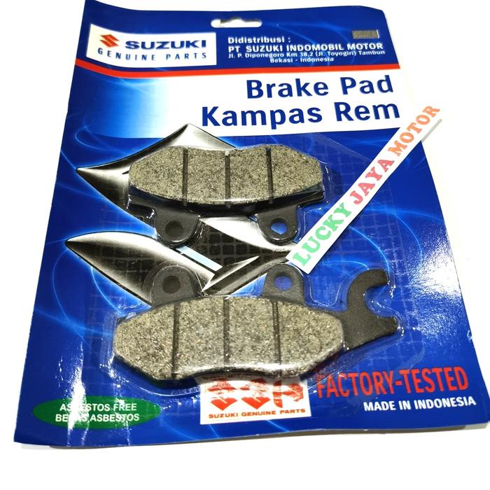 Kampas rem pad set depan diskpad Skywave smash satria 2t fu shogun 125