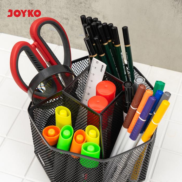 

Joyko Desk Set 360 Stationery Stand Table / Tempat Alat Tulis Bisa Diputar Meja Ds-60