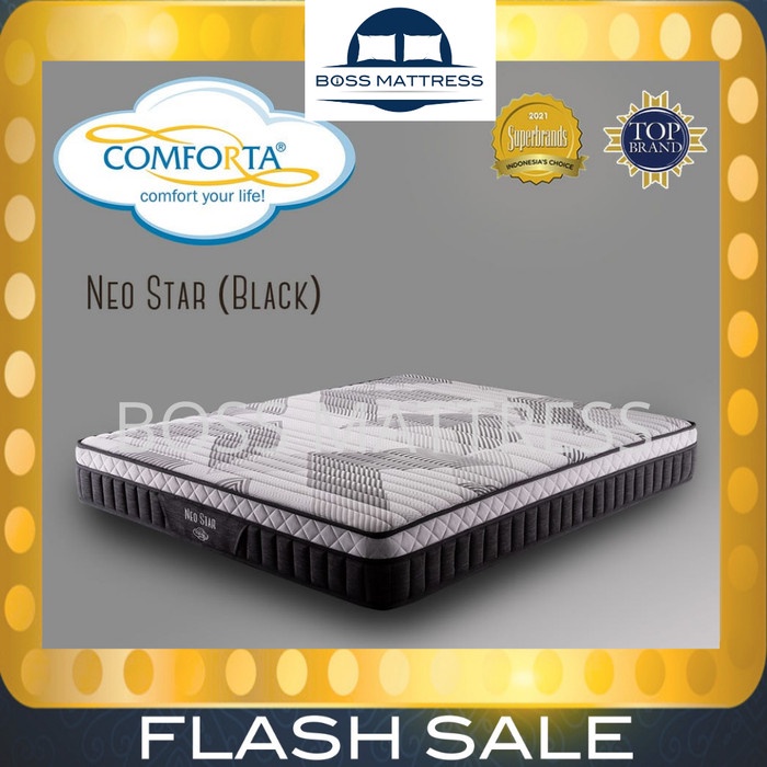 COMFORTA SpringBed NEO STAR ( Hanya KASUR ) 160 180 200 120 100 90