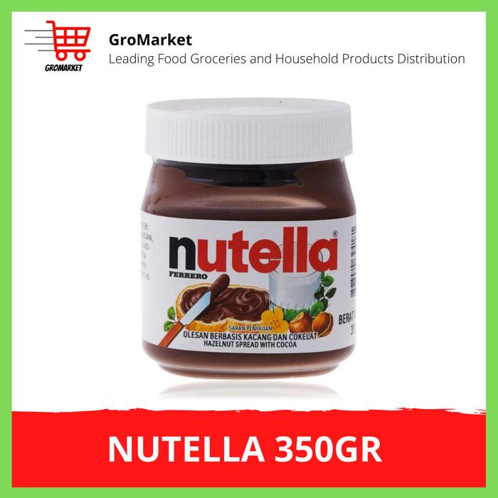 

Nutella Hazelnut Spread Cocoa Selai 350 gram