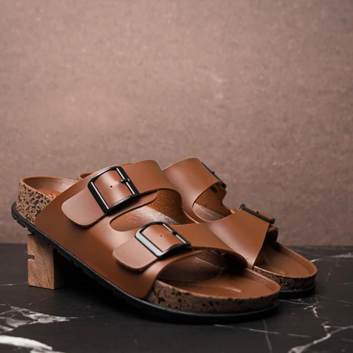 Dresto- Sarasara Gallery Brody Bravo Sandal Pria Casual Sandal Slop Puyuh Kekinian Model
