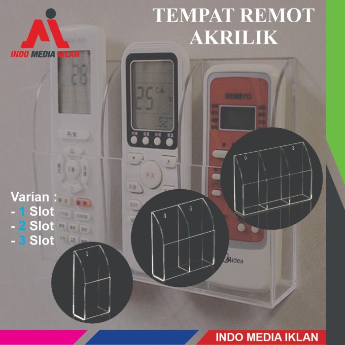 

TERLENGKAP TEMPAT REMOT / TEMPAT REMOTE AC / TEMPAT REMOT AC AKRILIK