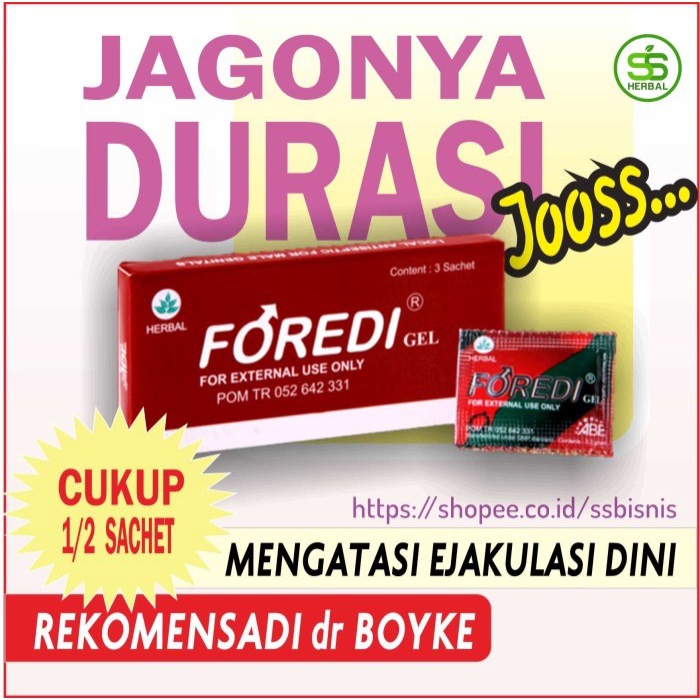 ORIGINAL obat-kuat oles pria tahan lama foredi gel original asli Murah