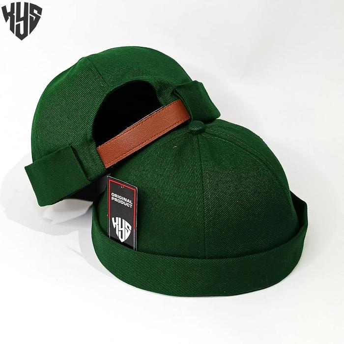 Cap- Topi Miki Hat Tali Kulit Topi Peci Hijrah Kualitas Premium-Peci Uas/Topi Peci