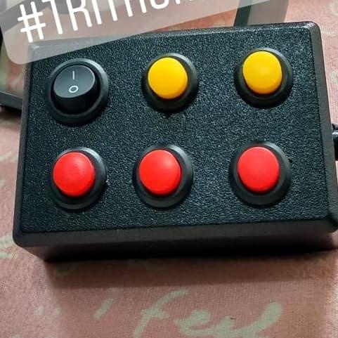 Populer Tombol Jumper Saklar Sirine Motor Sirene Mobil Senken Landun Whelen