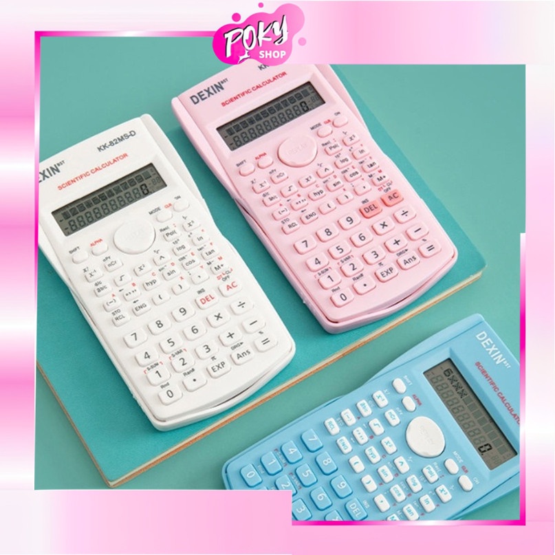 

POKY - S5977 Kalkulator Sekolah / Kalkulator Scientific / Kalkulator Ilmiah 240 Fungsi / Kalkulator