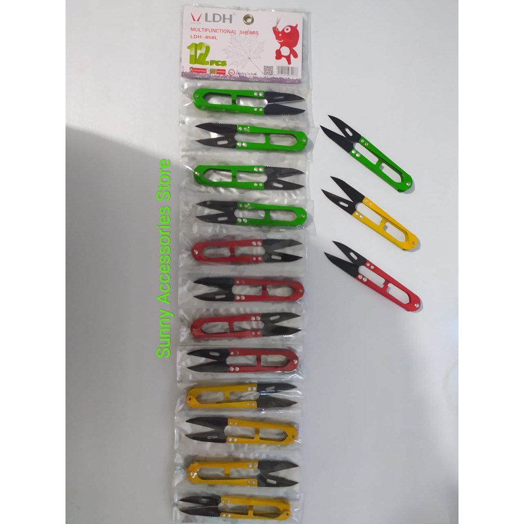 

Gunting Buang Benang LDH-858L Kecil 11 Cm *Premium Product* 1 Lusin Dw05