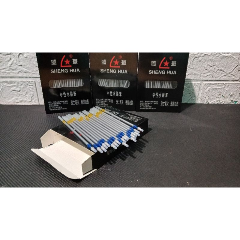 

Silver Pen Sheng Hua Penanda Pola Isi 100 pcs per pack untuk Bahan Kulit Oscar Spon Leather Mark