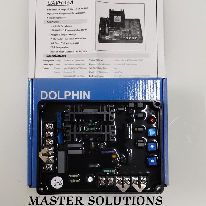 Menarik Avr Dolphin 15A / Gavr 15A / Avr Universal 15A / Dolphin Avr 15A Super