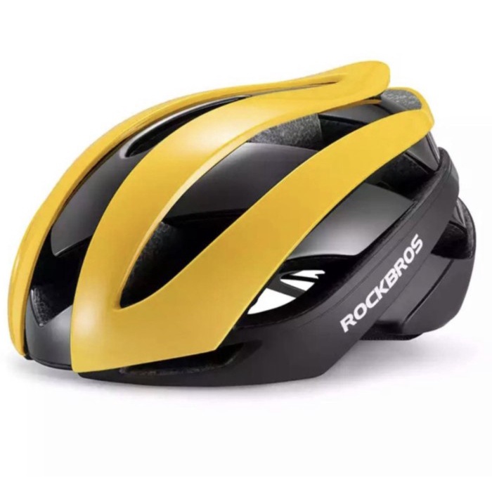 PROMO Rockbros RB-01 RB01 Kuning Medium Helm Sepeda Bicycle Cycling Helmet