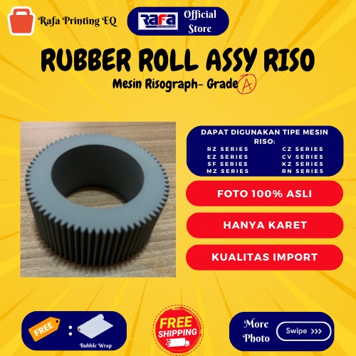

RISO RZ Rubber Roll Assy (Roll Penarik Kertas) Dw05