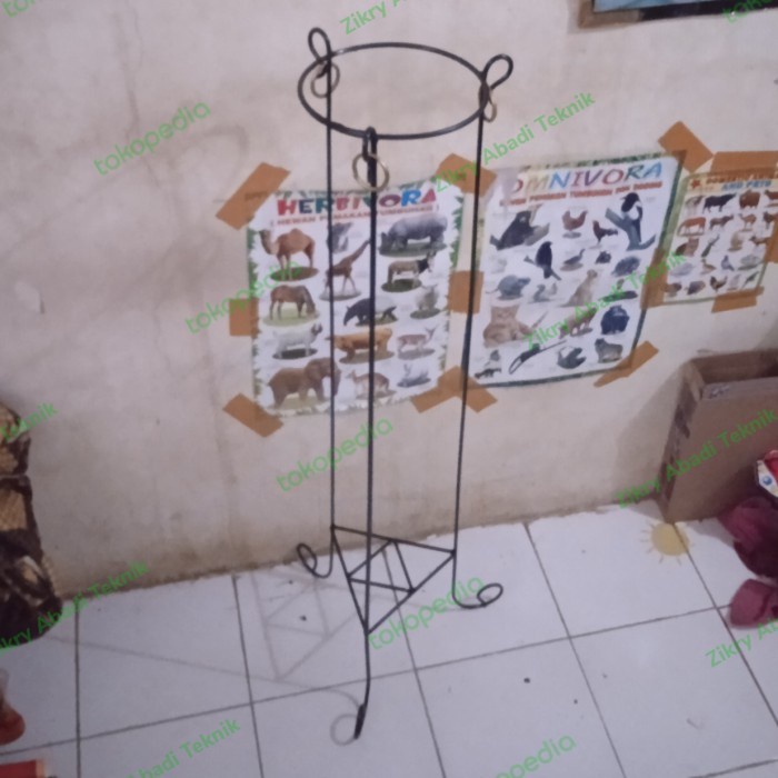 Fresh Flower Standing Pot Rak Pot Besi Rak Tanaman Hias Tinggi 130Cm