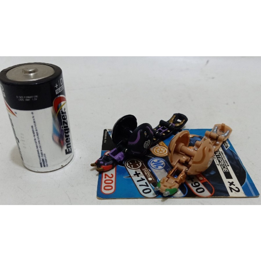 sega toys bakugan centipoid centipede darkus subterra