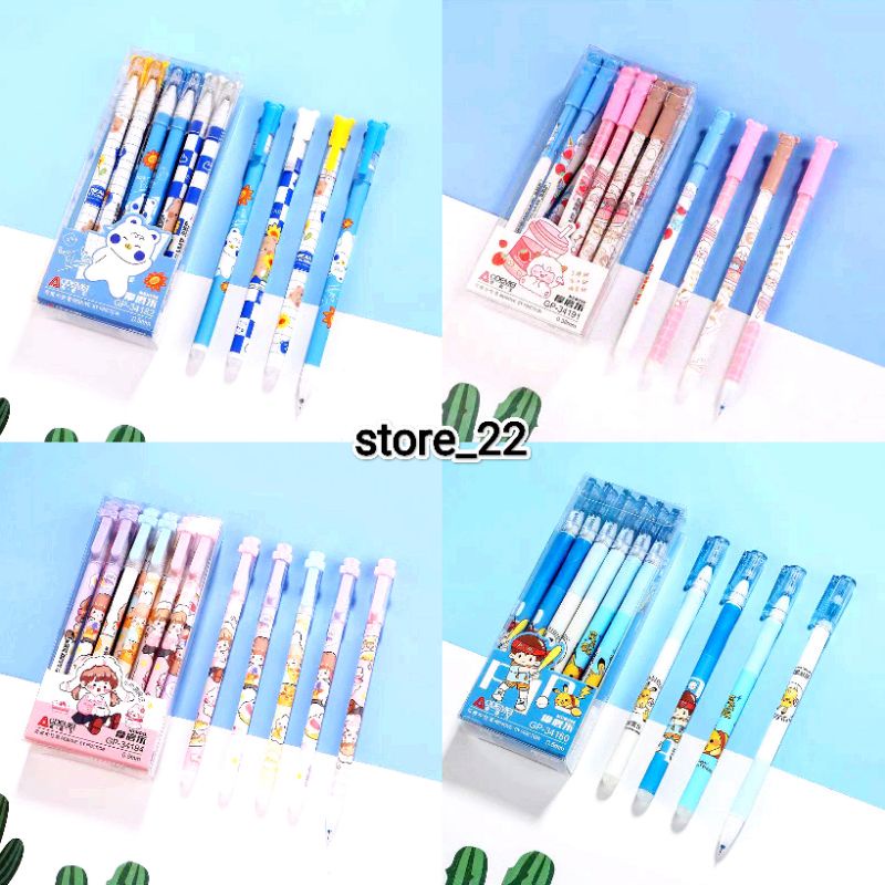 

12 pcs Erasable Pen Aodemei Pulpen yang tintanya bisa dihapus(Ready Stock) Dw05